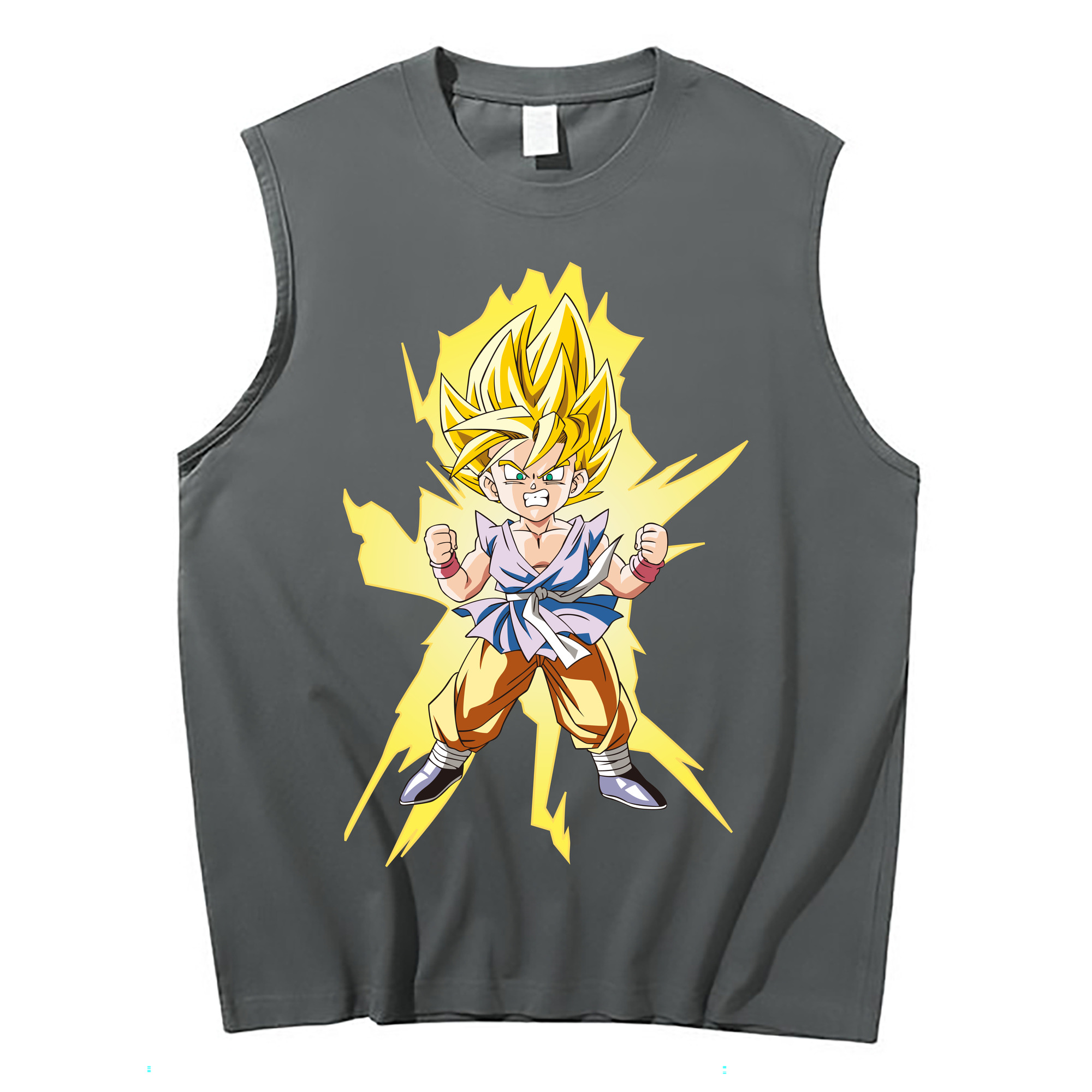 （画像用） ドラゴンボール ベジット DRAGON BALL Vegetto コットン100％タンクトップ（フロントプリント）